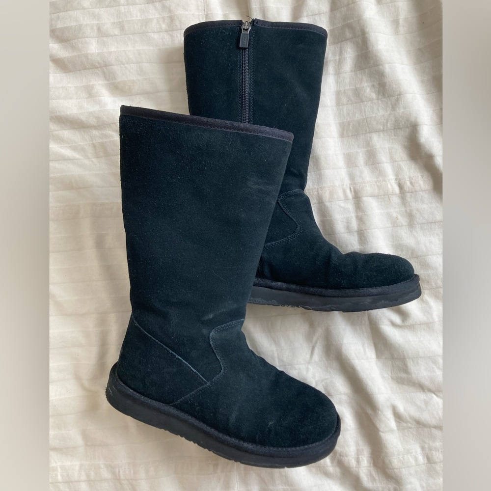 Black Zip up UGGs